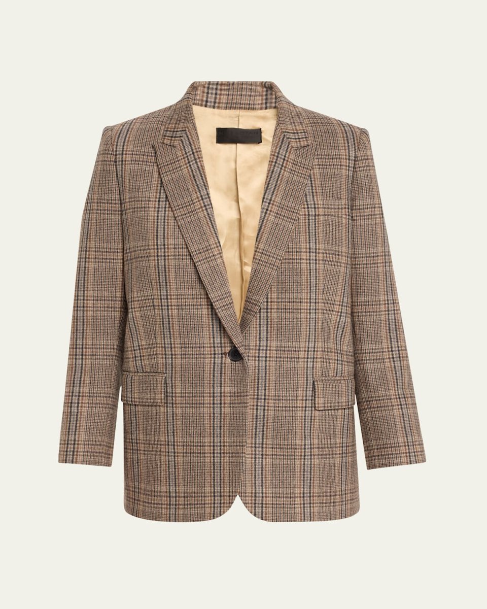 Diane Prince of Wales Wool Cashmere Blazer